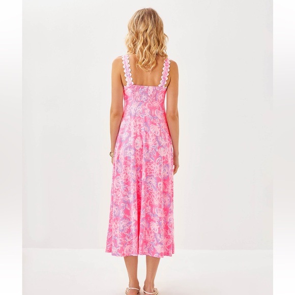 NTW Lilly Pulitzer dwyer midi dress
Rousseau pink zen garden - Picture 2 of 2